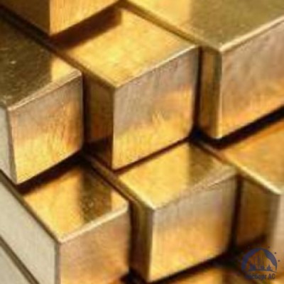 Квадрат латунный 15х15 мм ЛС59 купить во Владимире
