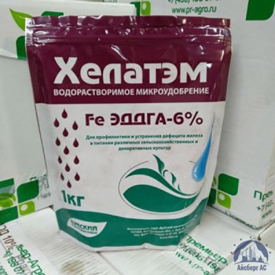 Удобрение ХЕЛАТЭМ Fe 6 Fe EDDHA (ЭДДГА) 6 % купить во Владимире