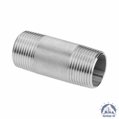 Бочонок нержавеющий Ду 40 1 1/2'' L=80мм AISI 316L купить во Владимире